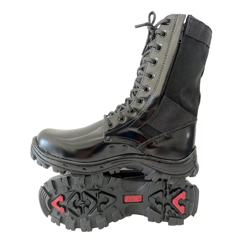 Troller Coturno Coturno Tático Troller PRETO (com Zíper)